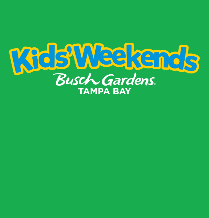 Busch Gardens Tampa Bay Kids Weekend Logo.