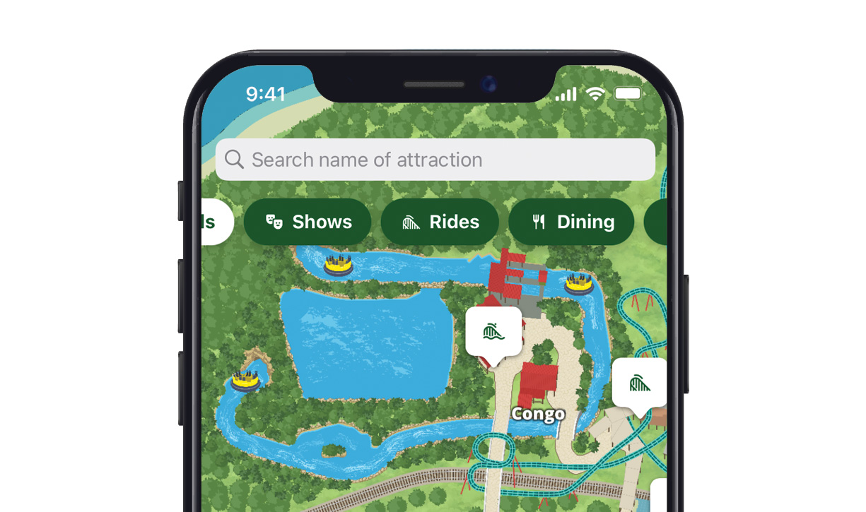 Busch Gardens Mobile App