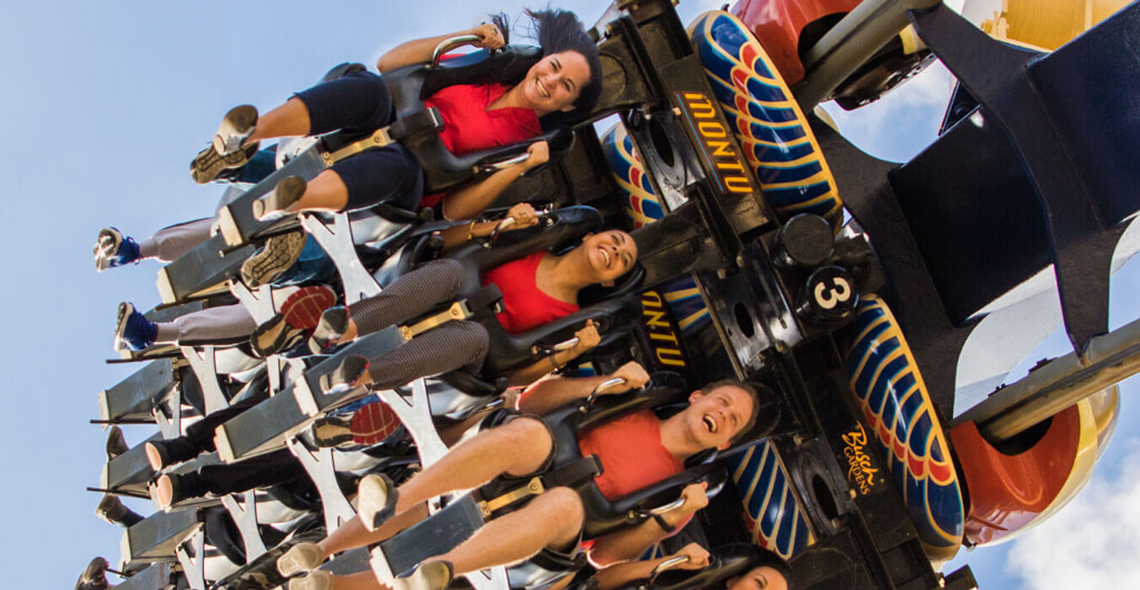 Ride Montu at Busch Gardens Tampa Bay
