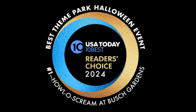 2024 Best Theme Park Halloween Event - #1 Howl-O-Scream at Busch Gardens