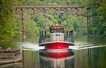 Rhine River Cruise leisure ride at Busch Gardens Williamsburg